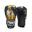 Luvas de boxe Top King Empower em couro dourado negro