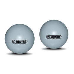 Rovera Toning Balls - Paire de Boules Lestées Souples de Pilates, 1 kg chacune