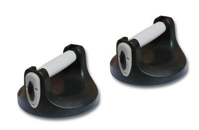 Koppel draaibare push up bars voor push-ups met afneembare halters