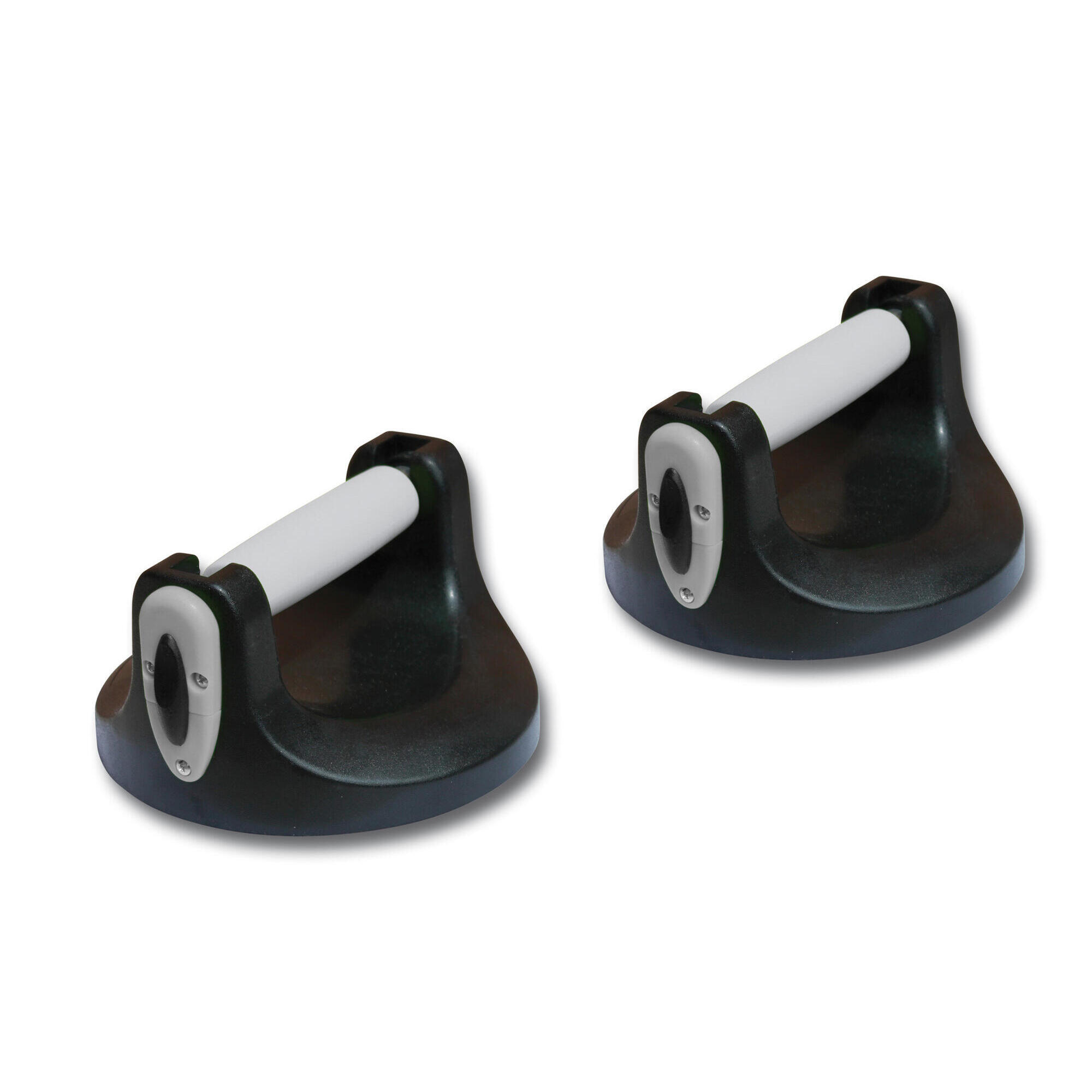 Rovera - Paire De Supports Rotatifs Push Up Bars Pour Pompes Avec Haltères Séparables - Poignées Pour Pompe - Gris|noir - Taille Unique - Decathlon