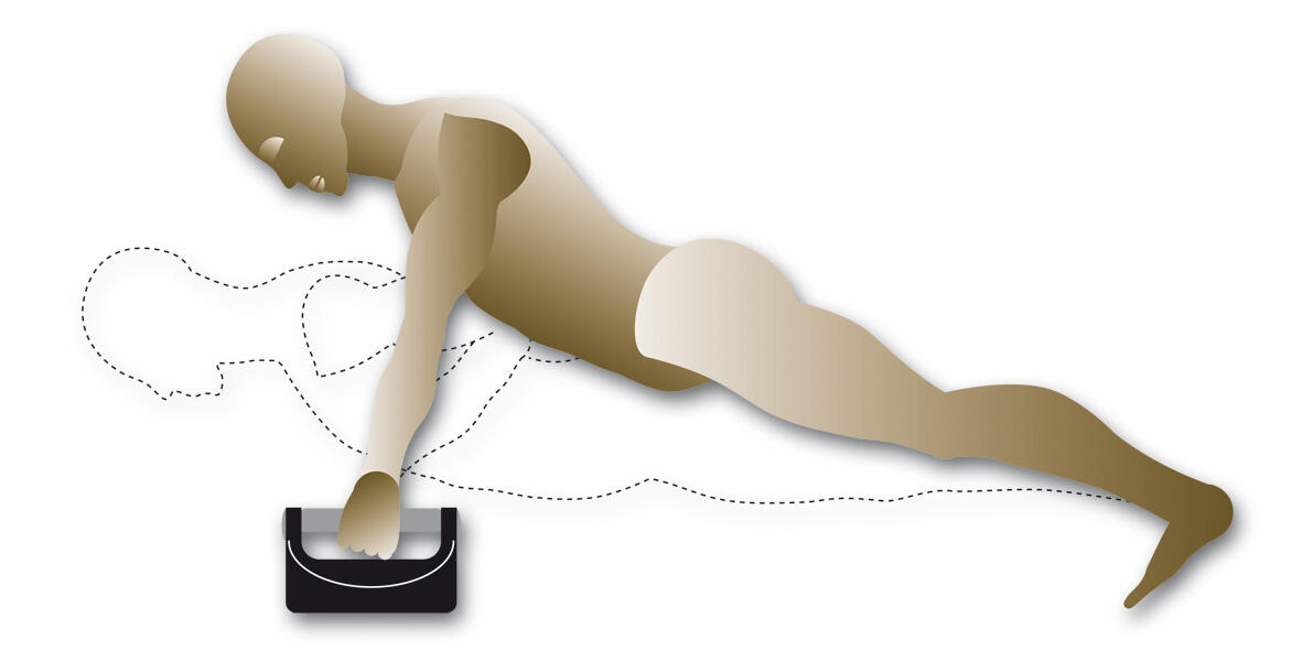 Otočné podpěry Push Up Bars pro kliky s oddělitelnými činkami 5/5