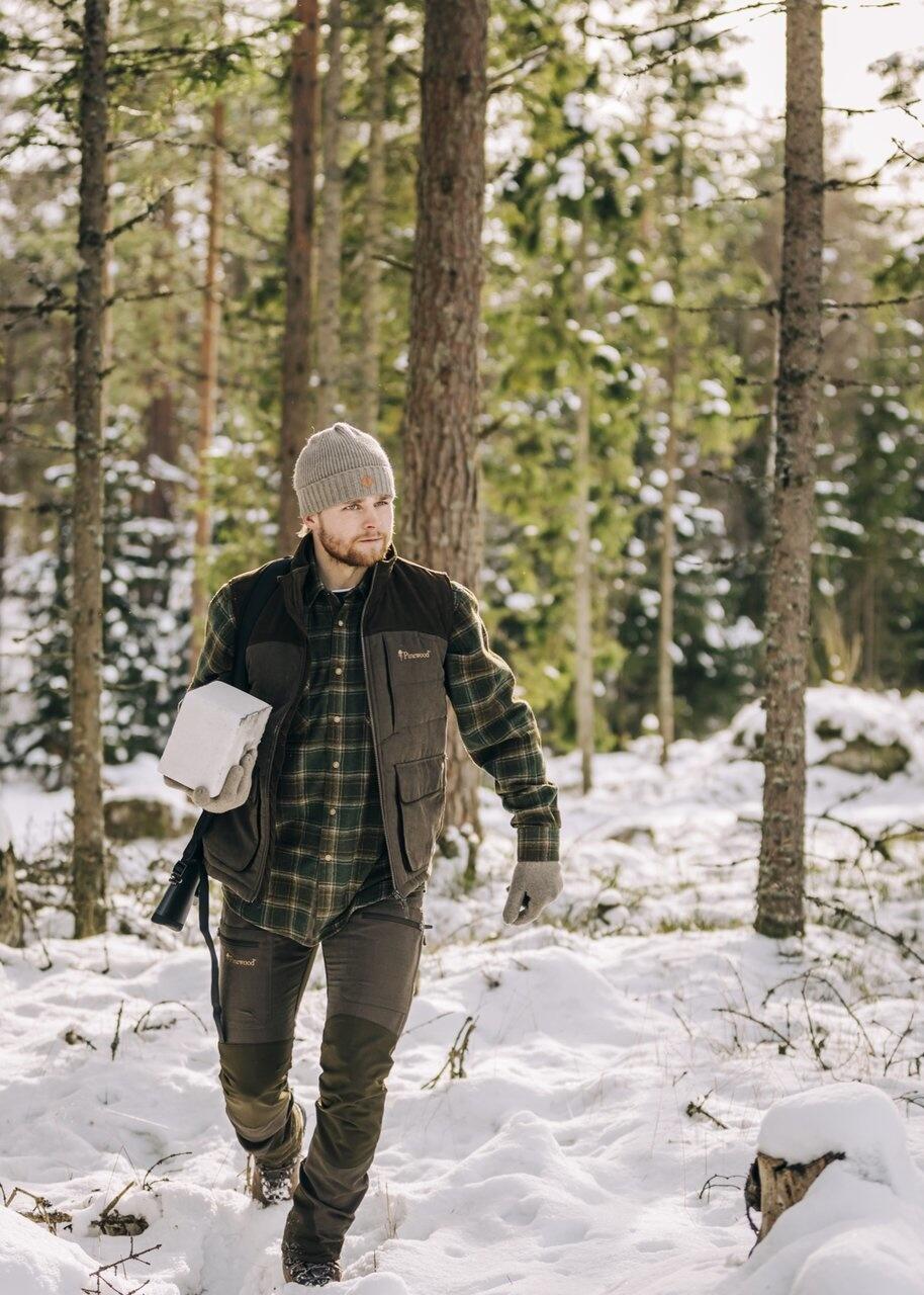 Pinewood Veste Abisko - Suède Marron (5883) 6/10