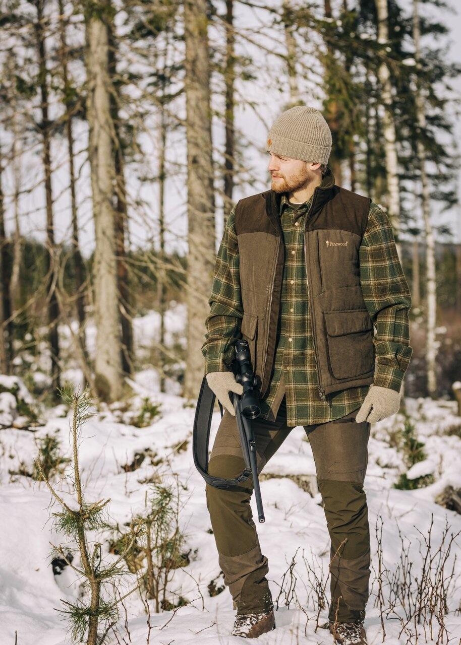 Pinewood Veste Abisko - Suède Marron (5883) 5/10