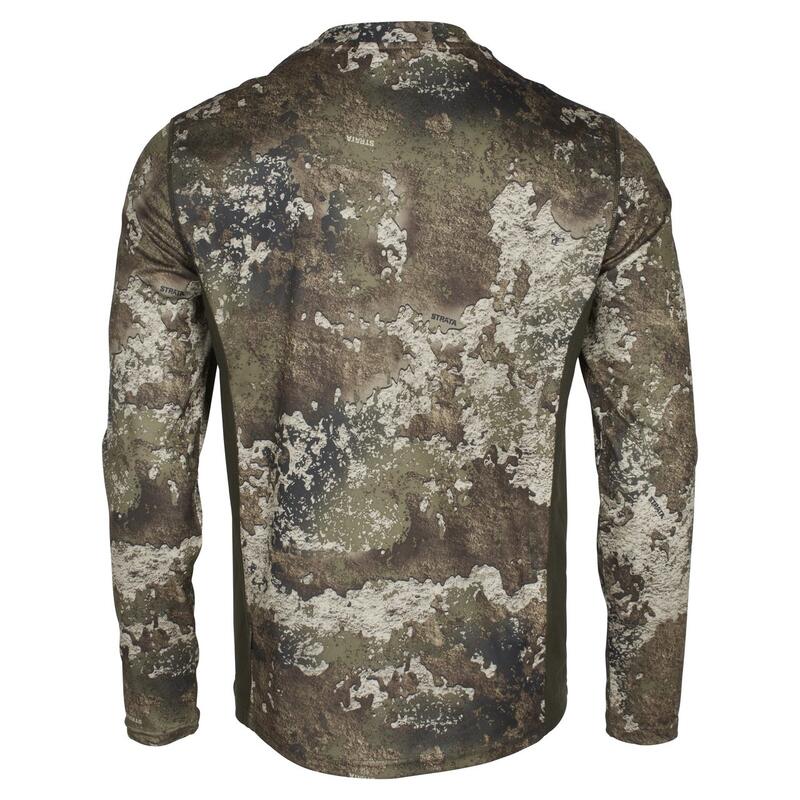 Pinewood Furudal Insect-Safe Long Sleeve - Strata/MossGreen