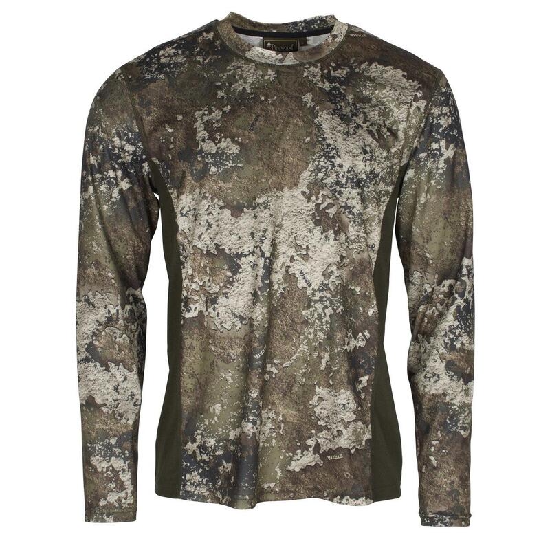Pinewood Furudal Insect-Safe Long Sleeve - Strata/MossGreen
