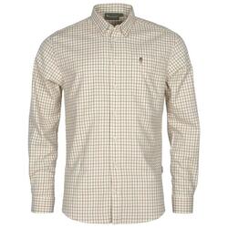 Pinewood Nydala Grouse Shirt - Off-Blanc/Vert
