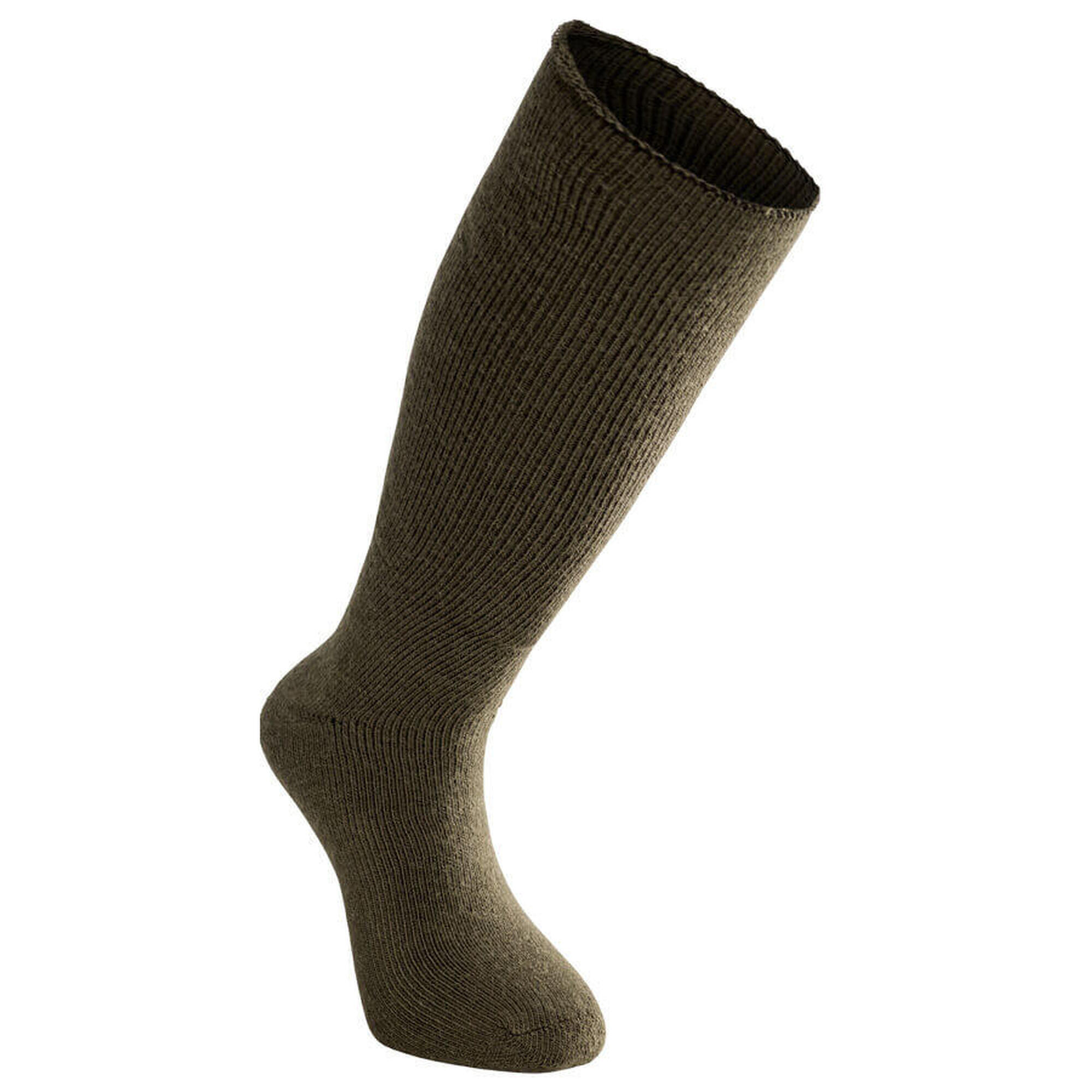 Woolpower Merino Socken Kniestrümpfe 600 - Tannengrün 2/4
