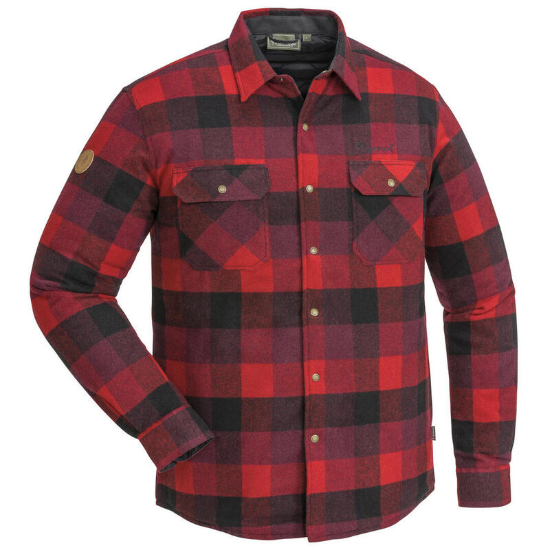 Pinewood Canada Classic 2.0 Shirt - Rood / Zwart (5000)