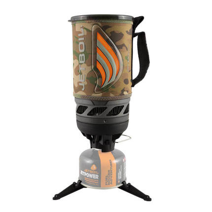 Réchaud Jetboil Flash Camouflage 1 L alu FluxRing ébullition rapide