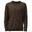 Weft Possum Merino Cambridge Crewneck - Wollen Trui - Kauri