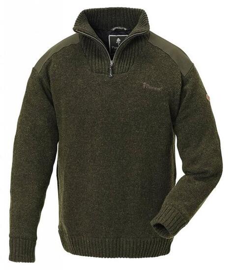Pinewood Hurricane Sweater - Groen Warme Trui