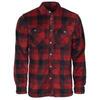 Pinewood Finnveden Canada Fleece Shirt - Rouge/Noir
