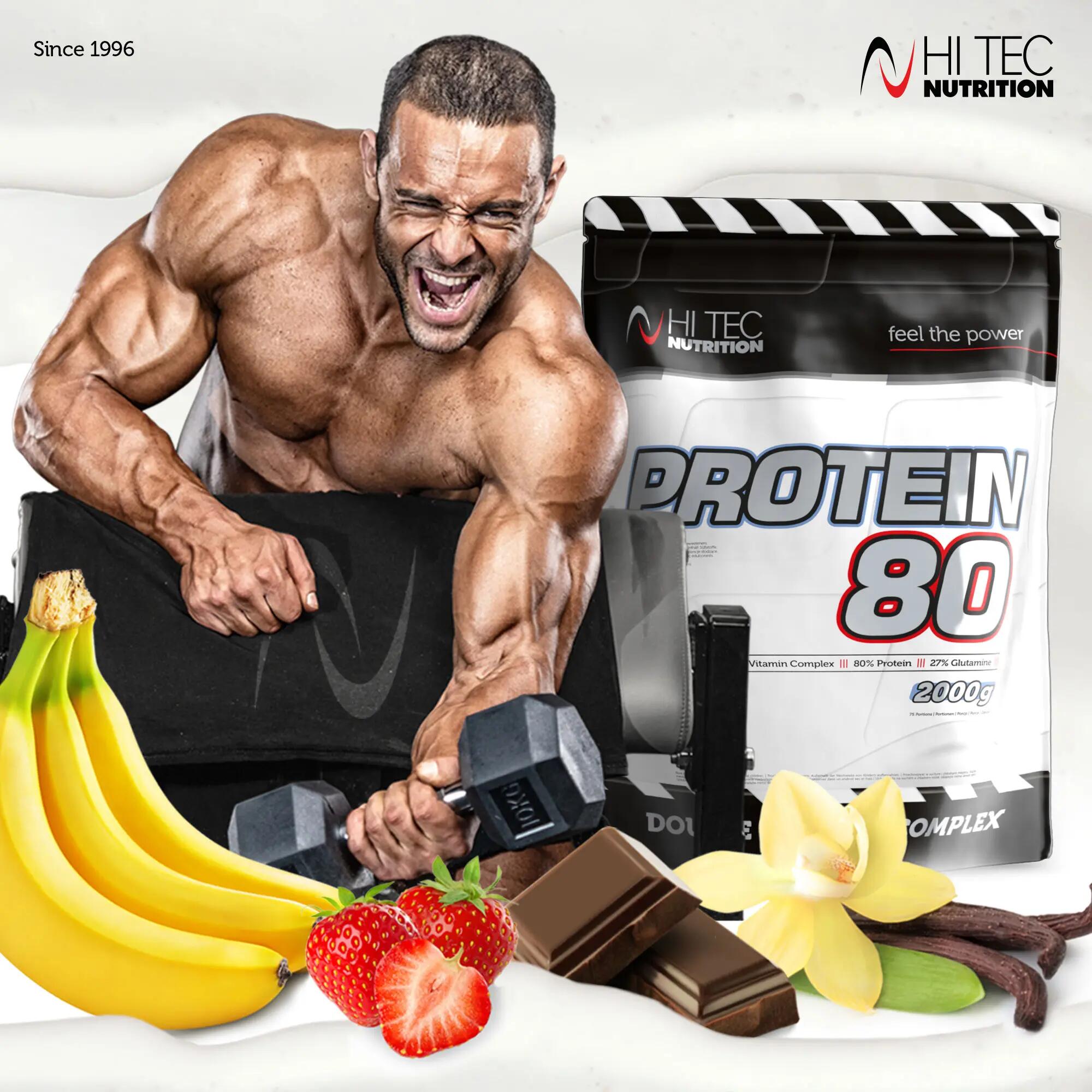 Odżywka białkowa Hi Tec Protein 80 2000 g 2/4