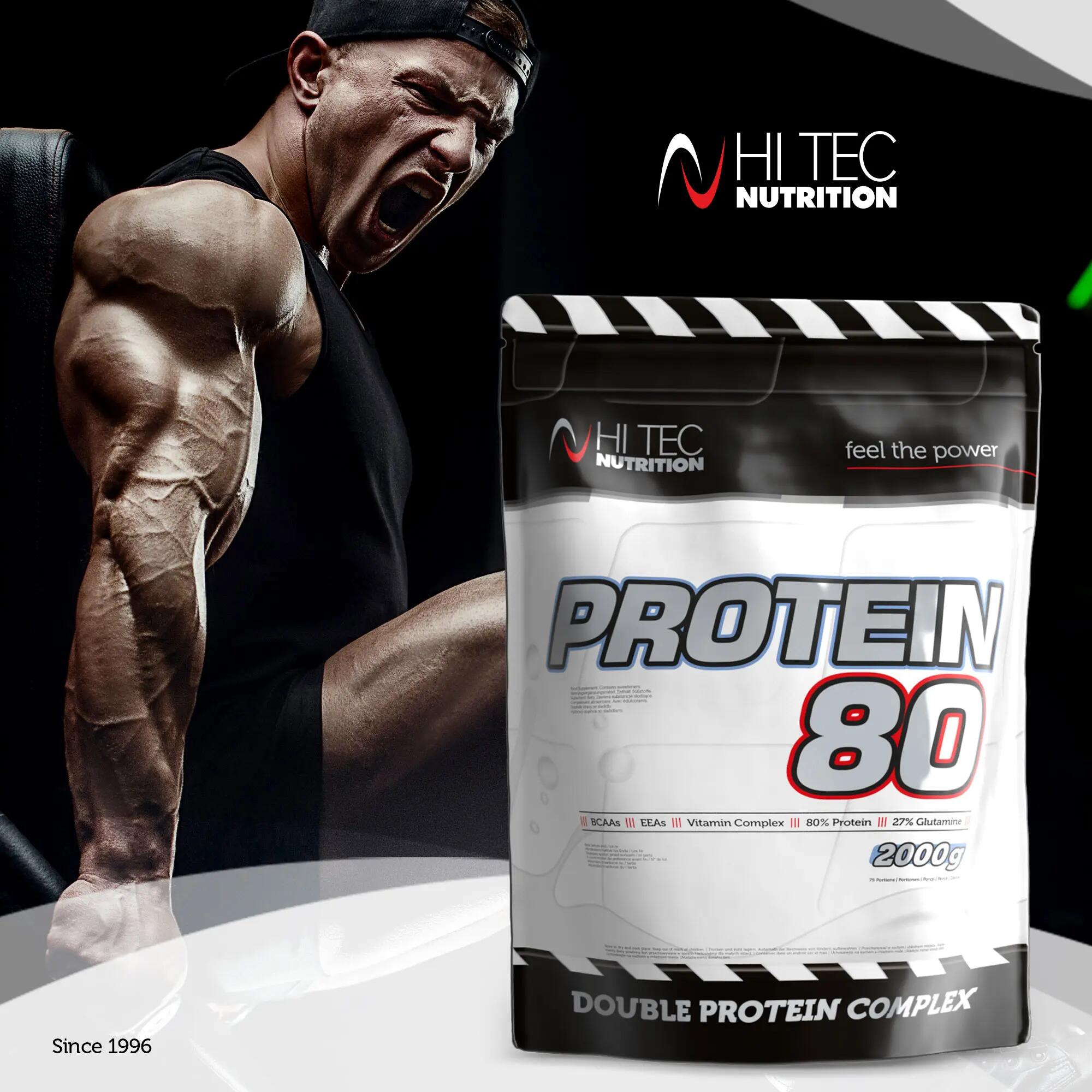 Odżywka białkowa Hi Tec Protein 80 2000 g 3/4