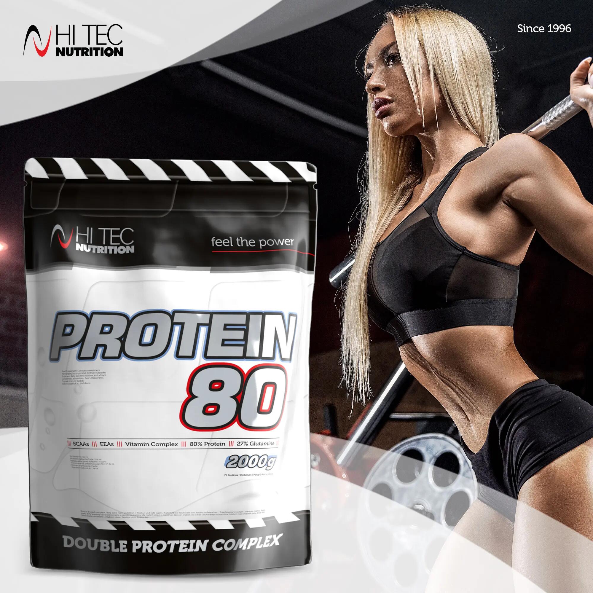 Odżywka białkowa Hi Tec Protein 80 2000 g 4/4