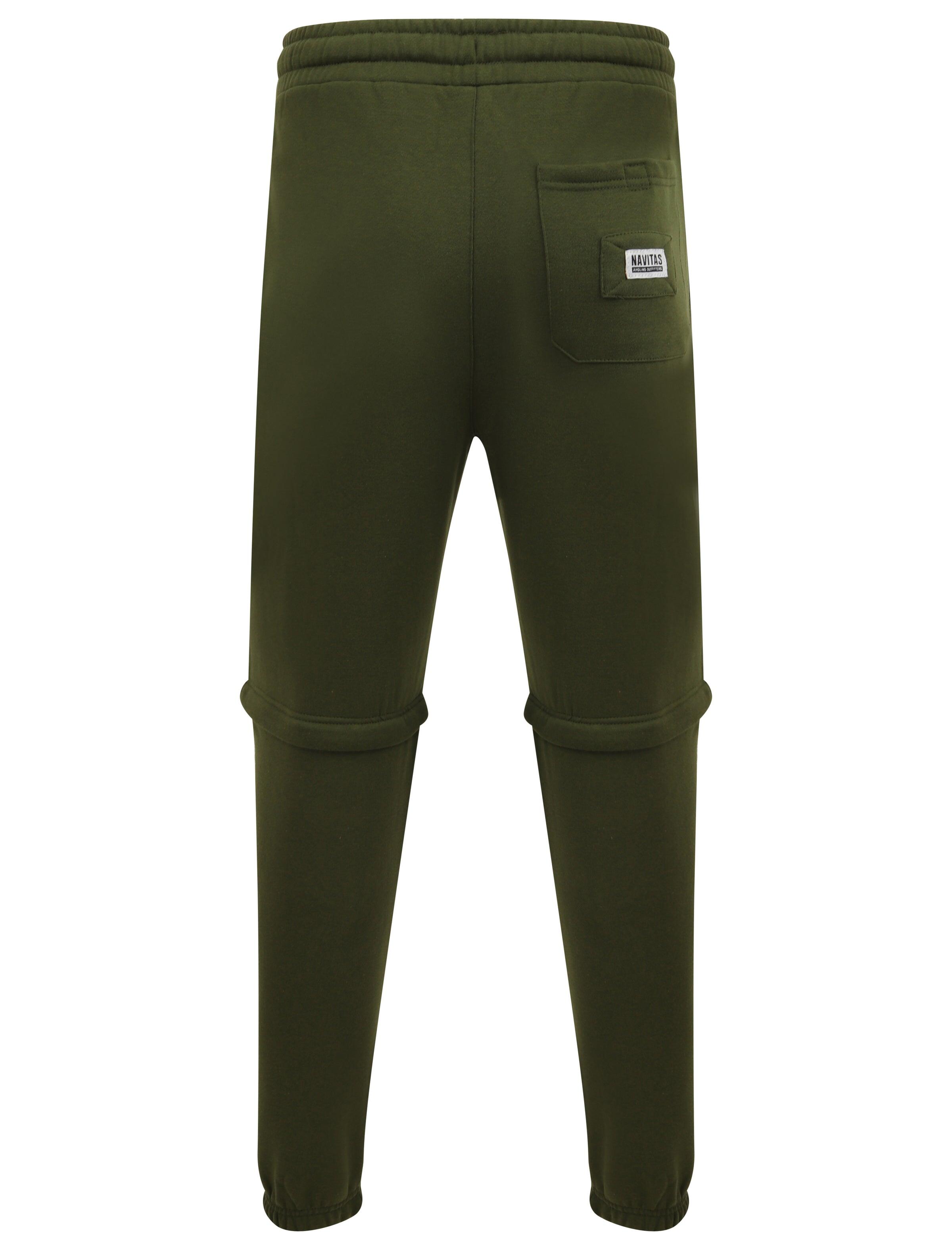 Zip Off Jogger Green 2/3