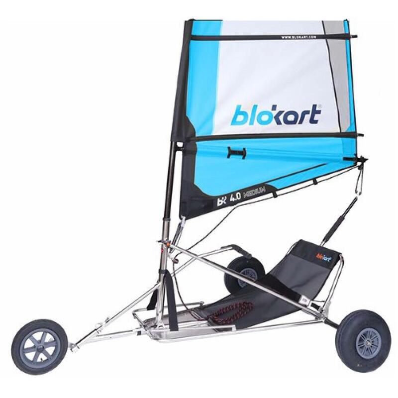 BLOKART V3 PRO Strandsegler, 4.0m²  komplett zusammenlegbar, inkl. Tasche