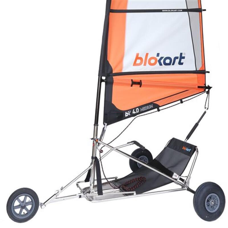 BLOKART V3 PRO Strandsegler, 5.5m²  komplett zusammenlegbar, inkl. Transporttasc