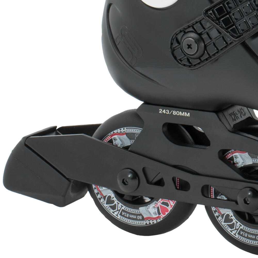 FR W 80 INLINE FITNESS, FREESTYLE, FREERIDE & CITY SKATES – BLACK / WHITE 2/5