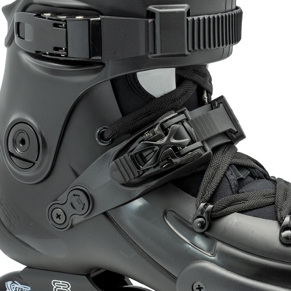 FR 1 80 INTUITION UNISEX INLINE FITNESS, FREESTYLE & FREERIDE SKATES – BLACK 3/5