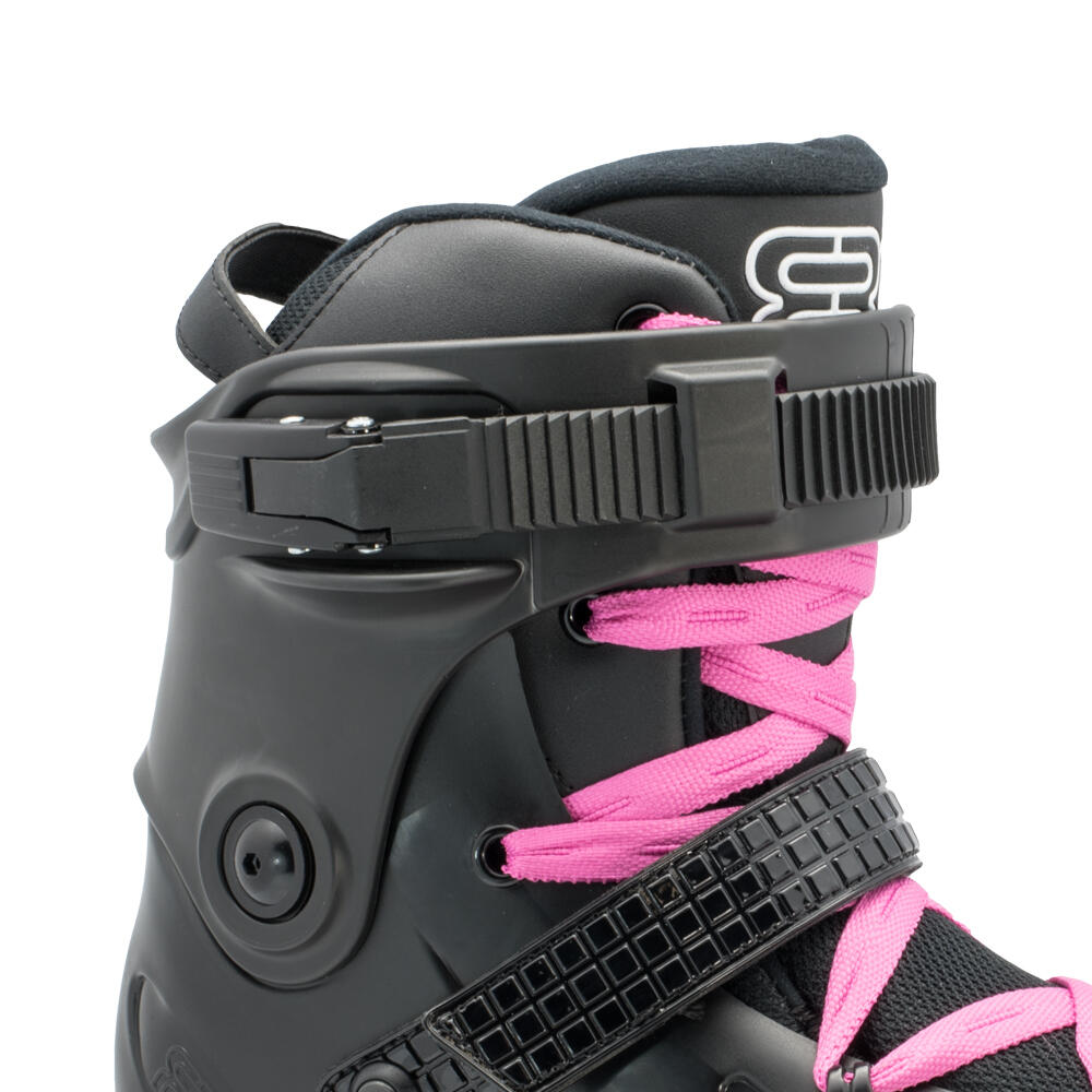 FR W 80 INLINE FITNESS, FREESTYLE, FREERIDE & CITY SKATES – BLACK / PINK 2/5