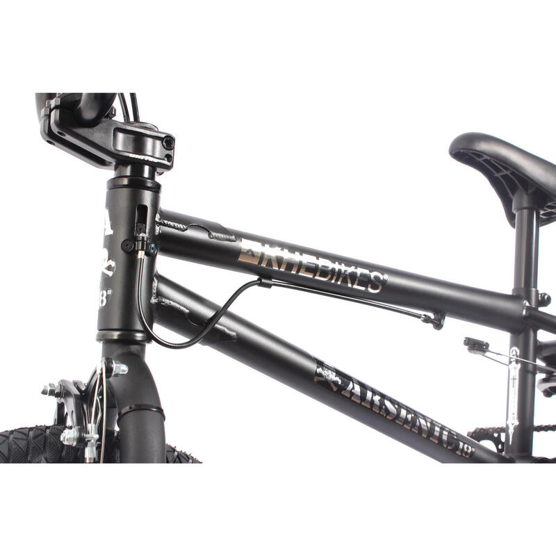 BMX FAHRRAD ARSENIC KINDER SCHWARZ 10,1KG 18" KHEBIKES