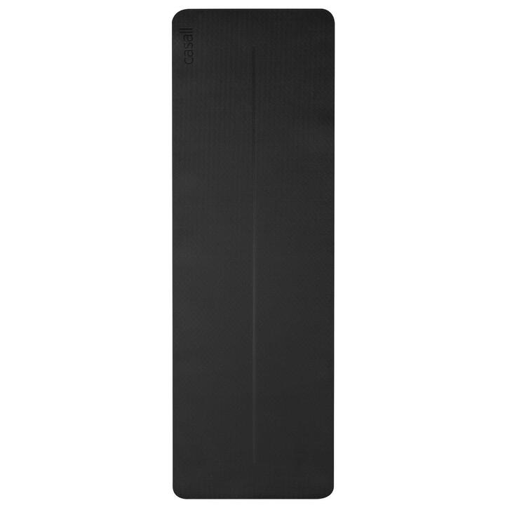 Mata do jogi CASALL Yoga mat position 4mm czarno szara CASALL Decathlon