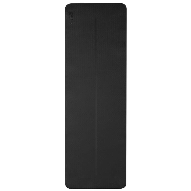 Mata do jogi CASALL Yoga mat position 4mm czarno szara