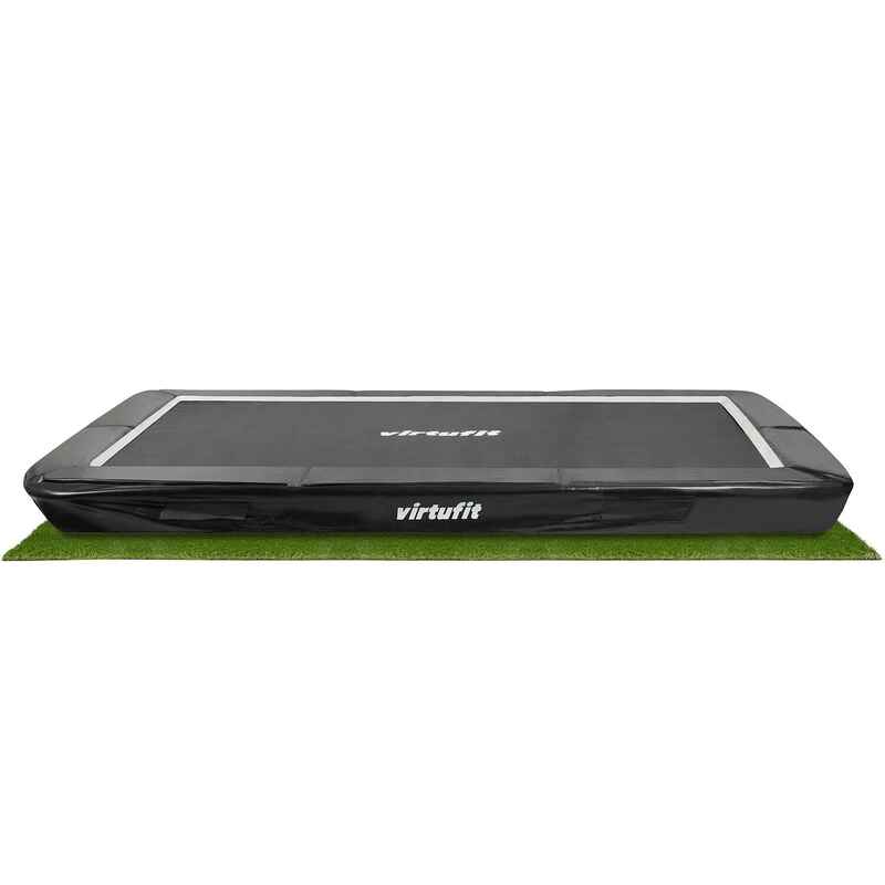 Premium Bodentrampolin - Schwarz - 213 x 305 cm