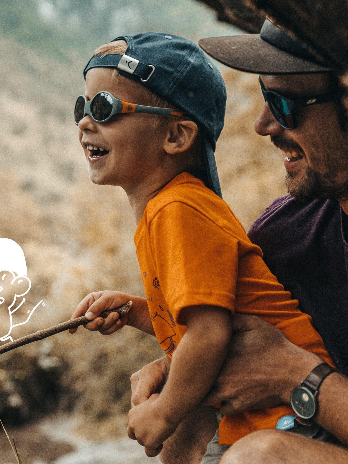 Lunettes de Soleil Multisport Enfants LOOP L Catégorie 4 3/7