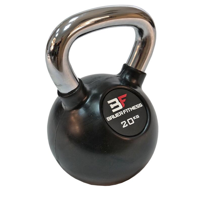 Kettlebell ogumowany Bauer Fitness