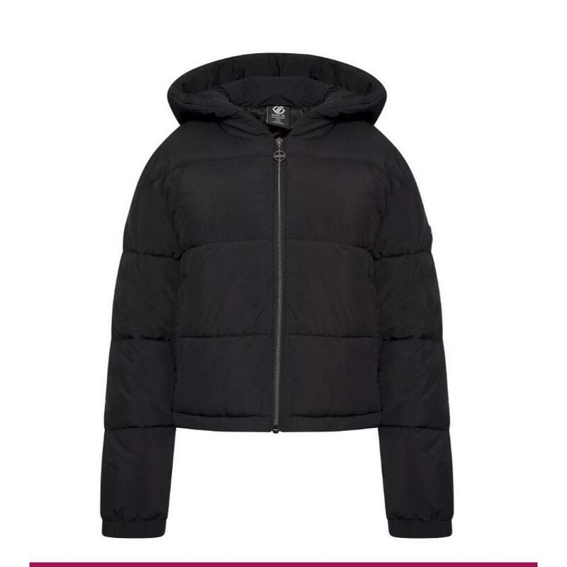Chaqueta Acolchada Lavishly para Mujer Negro