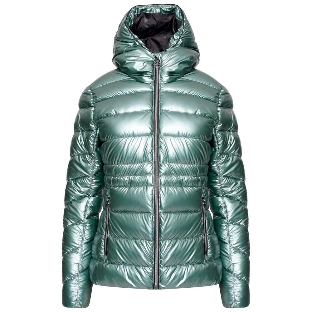 DARE 2B Womens/Ladies Reputable II Metallic Puffer Jacket (Duck Green)