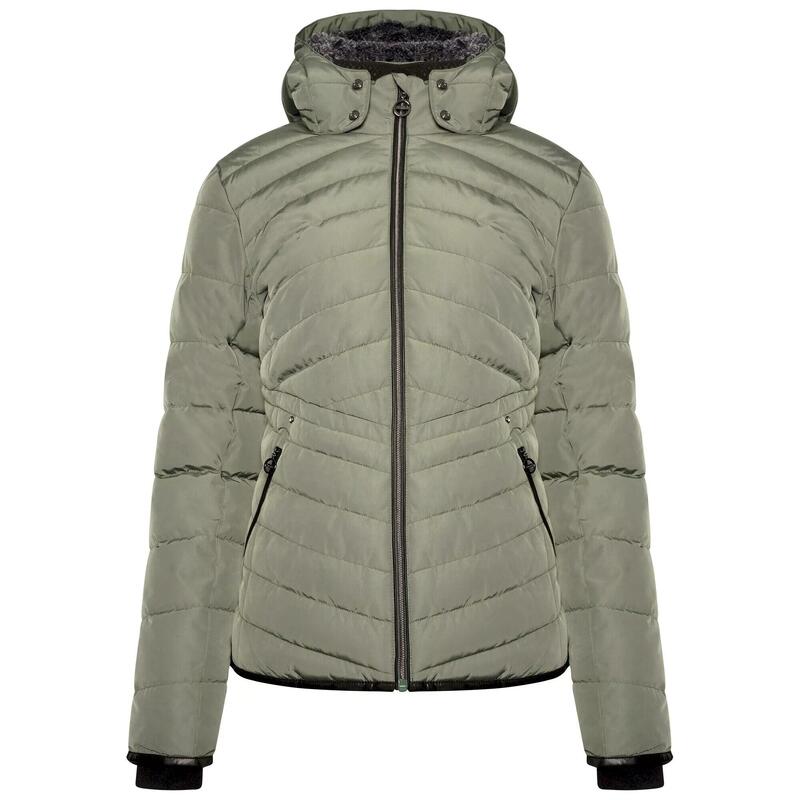 "Striking" Steppjacke für Damen Entengrün