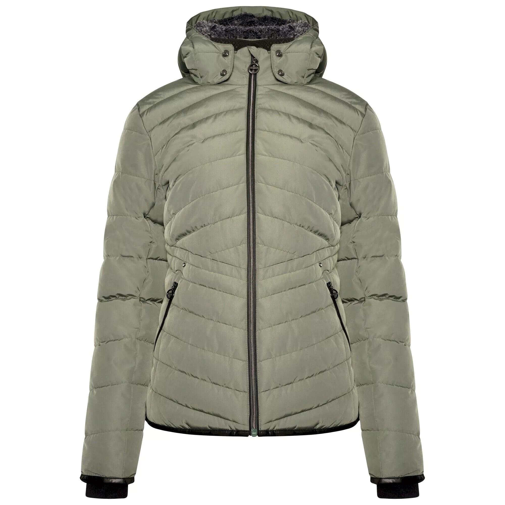 Women's STRIKING quilted jacket (Duck green)