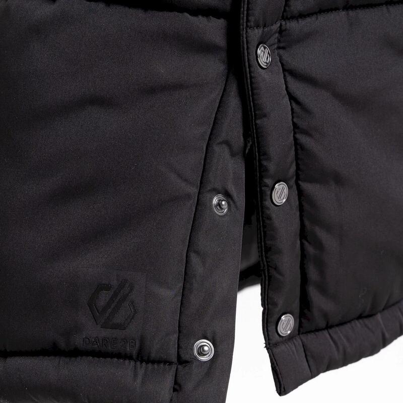 "Reputable" Steppjacke Lang für Damen Schwarz