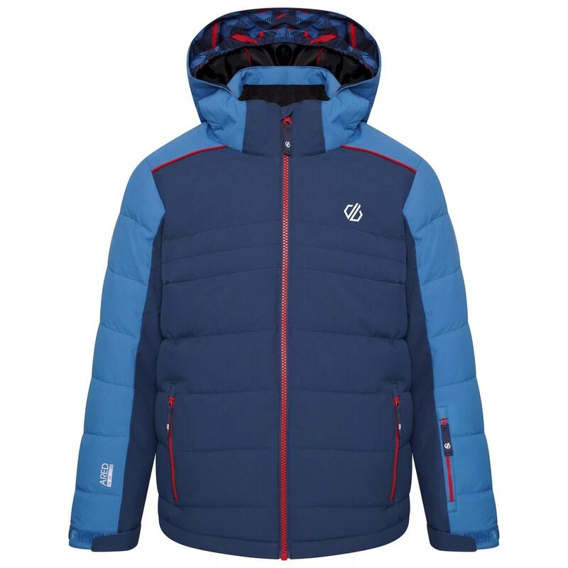 Kinder/Kinder Cheerful II Ski Jacket (Maanlicht denim/ Vallarta blauw)