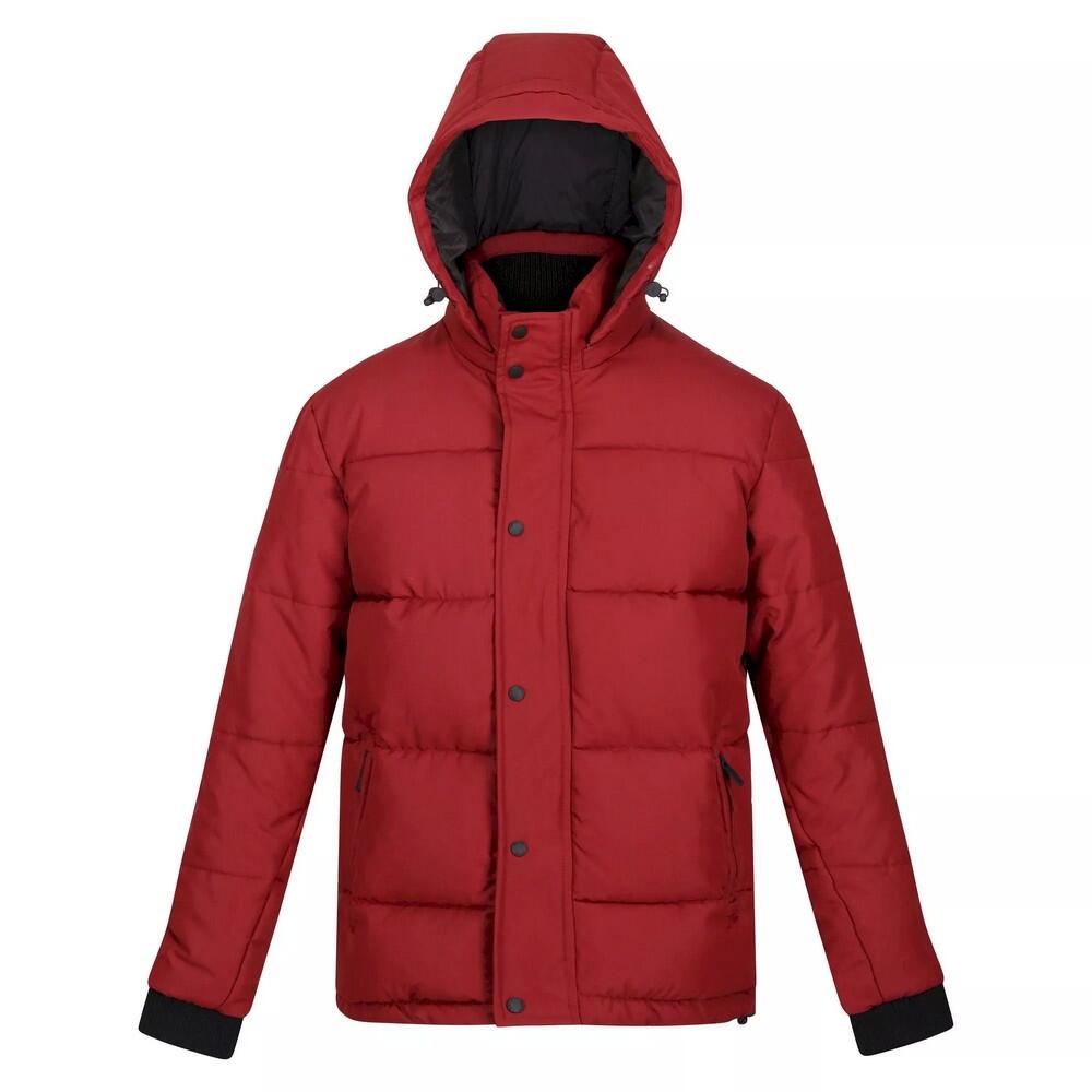 REGATTA Mens Farren Lightweight Puffer Jacket (Syrah Red)