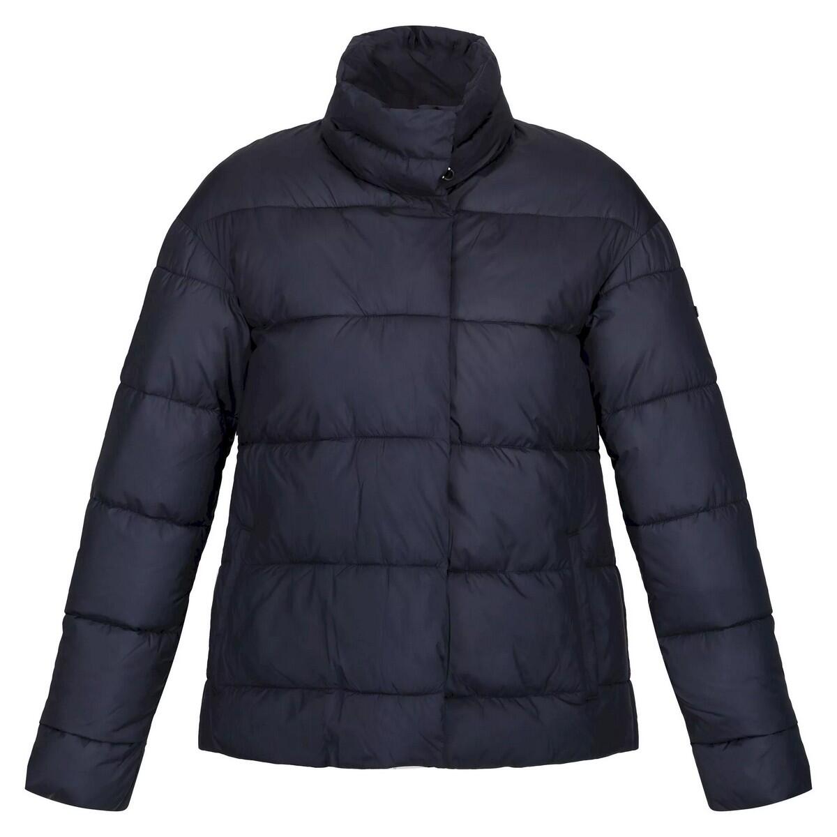 Womens/Ladies Raegan Puffer Jacket (Navy) 1/5