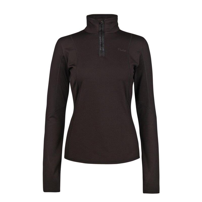 W Fabriz 1_4 Zip Top - pull-over - noir - femmes - ski alpin