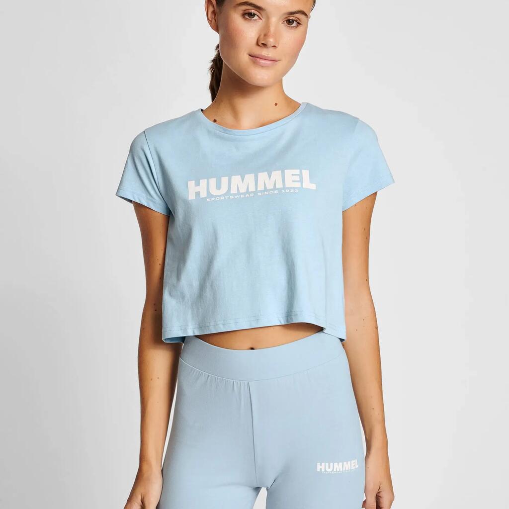 Hmllegacy Woman Cropped T-Shirt HUMMEL