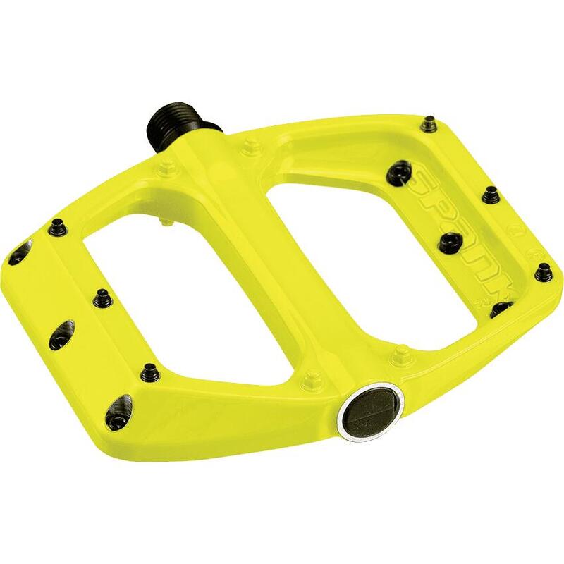 Pédales Spoon DC Flat - Jaune