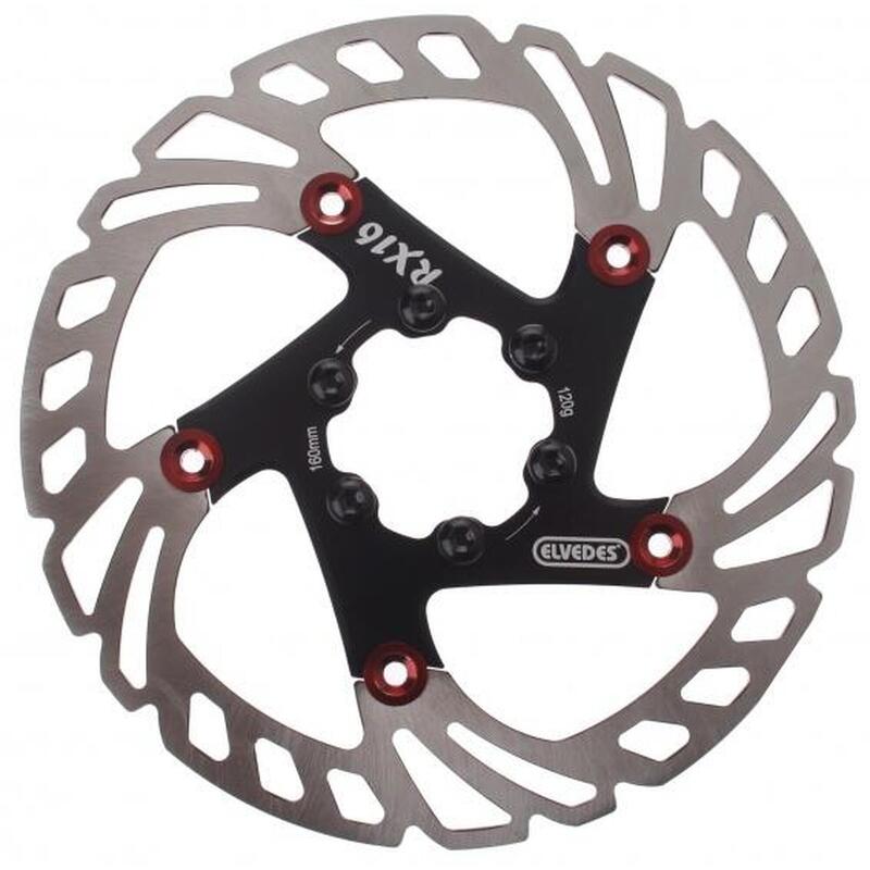 Elvedes RX16 floating rotor 160mm 120g 6 gaats+bout2015206
