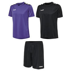 Ensemble hummel® violet et noir 100% polyester