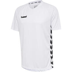 Hummel® T-shirt korte mouw wit 100% polyester