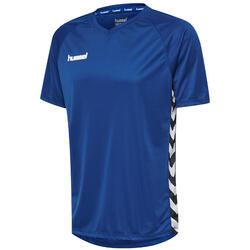 T-shirt bleu à manches courtes hummel® 100% polyester