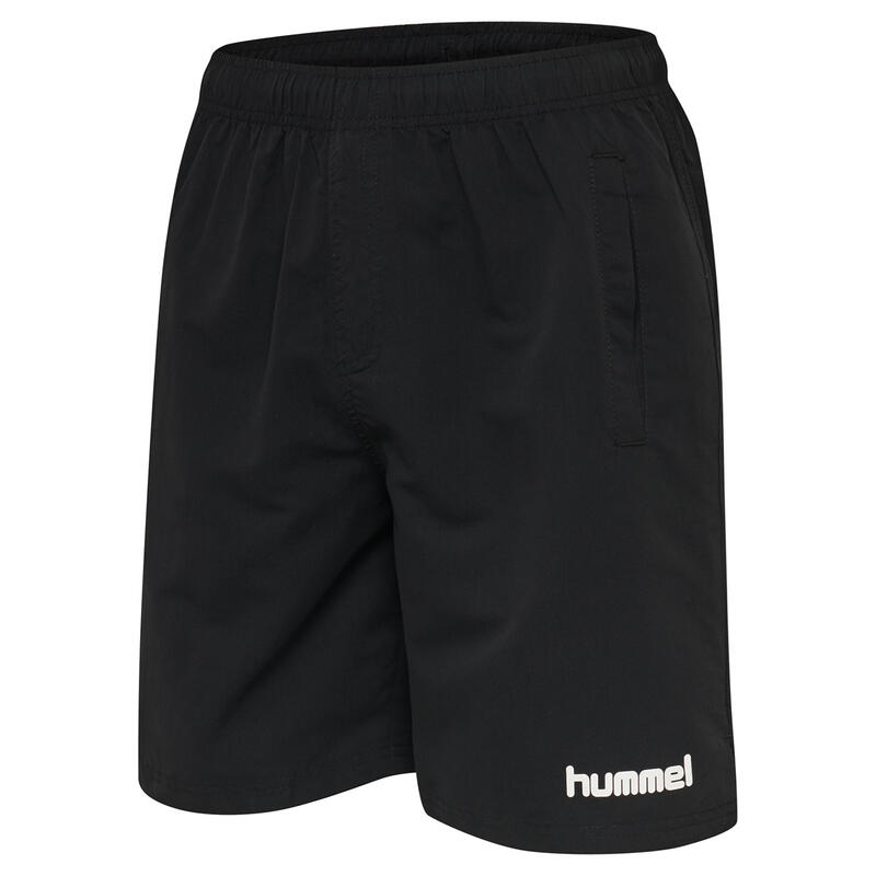 Bermuda sportbroek hummel® zwart 100% polyester