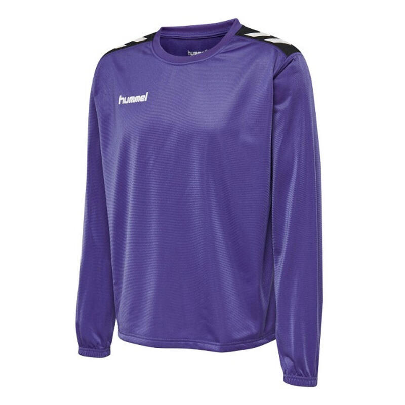 Paars hummel® sweatshirt 100% polyester