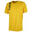 T-shirt jaune à manches courtes hummel 100% polyester unisexe