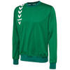 Groene hummel® sweater 100% polyester